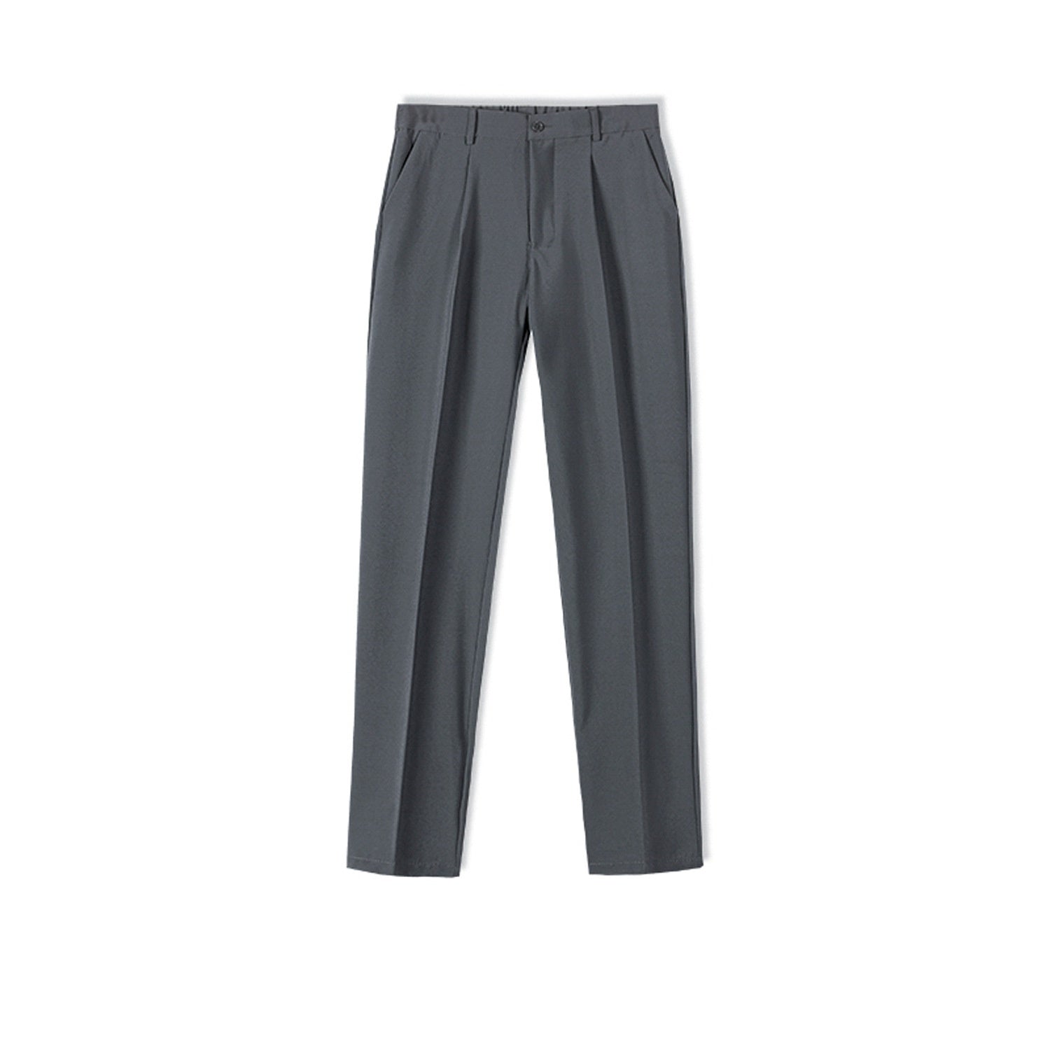 Business Style High Nd Drapey Dress Trousers For Men