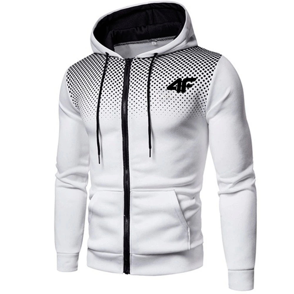 Men's Tracksuit Hooded Casual Hot Sale Single Piece Zipper Sweatshirt And Daily Single Sweatpants Comfort Outdoor Jogging Sports