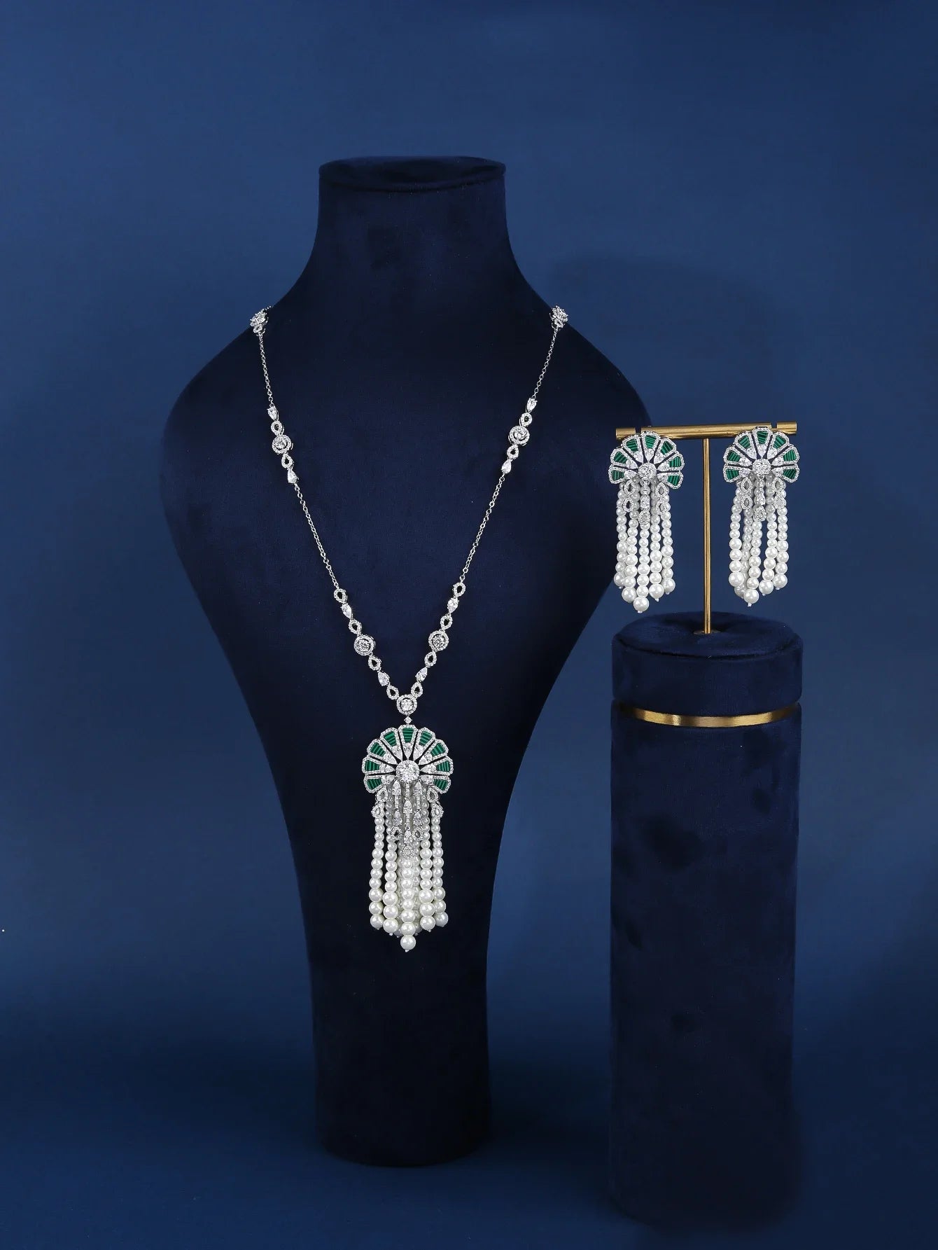 Women's Luxury Zirconia Jewellery Set