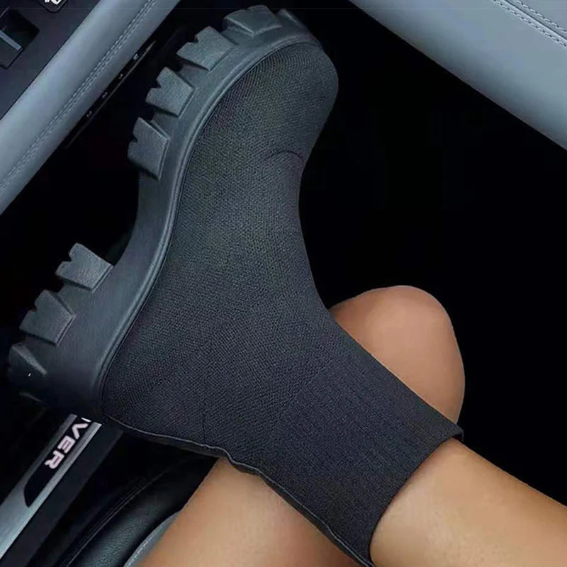 Women's Platform Slip-On Sneakers