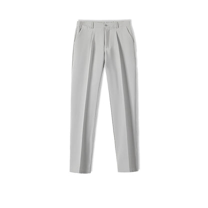 Business Style High Nd Drapey Dress Trousers For Men