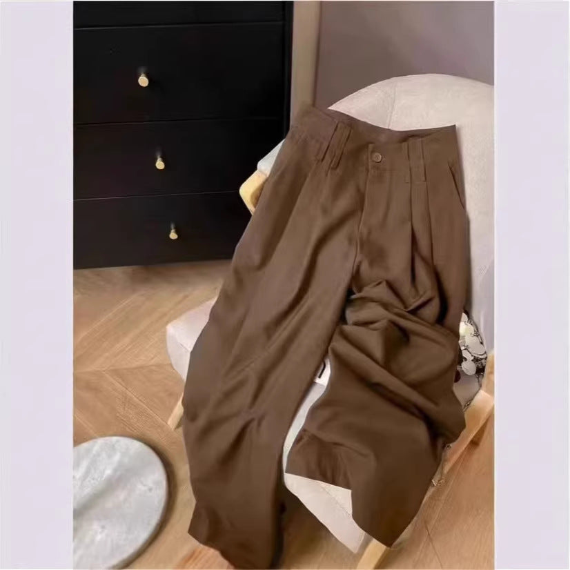 Loose Flowing Figure-flattering Casual Floor-length Pants