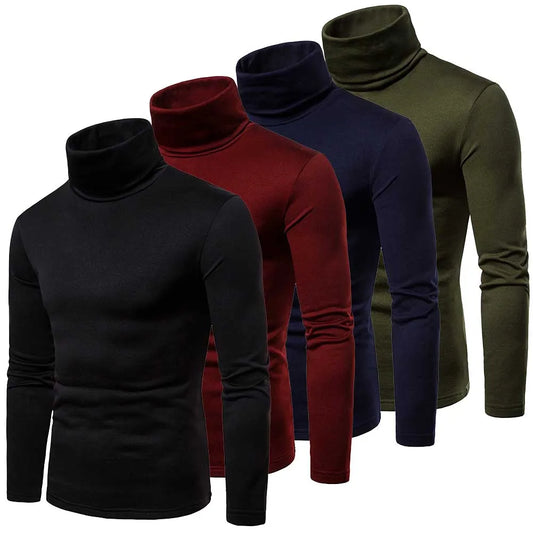 Men's Slim Fit Turtleneck Sweater