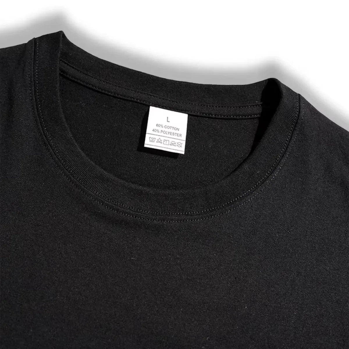 100%  Cotton Men's Summer American-Style Loose High Street Hip-Hop Sport Short-Sleeved Set with Shorts