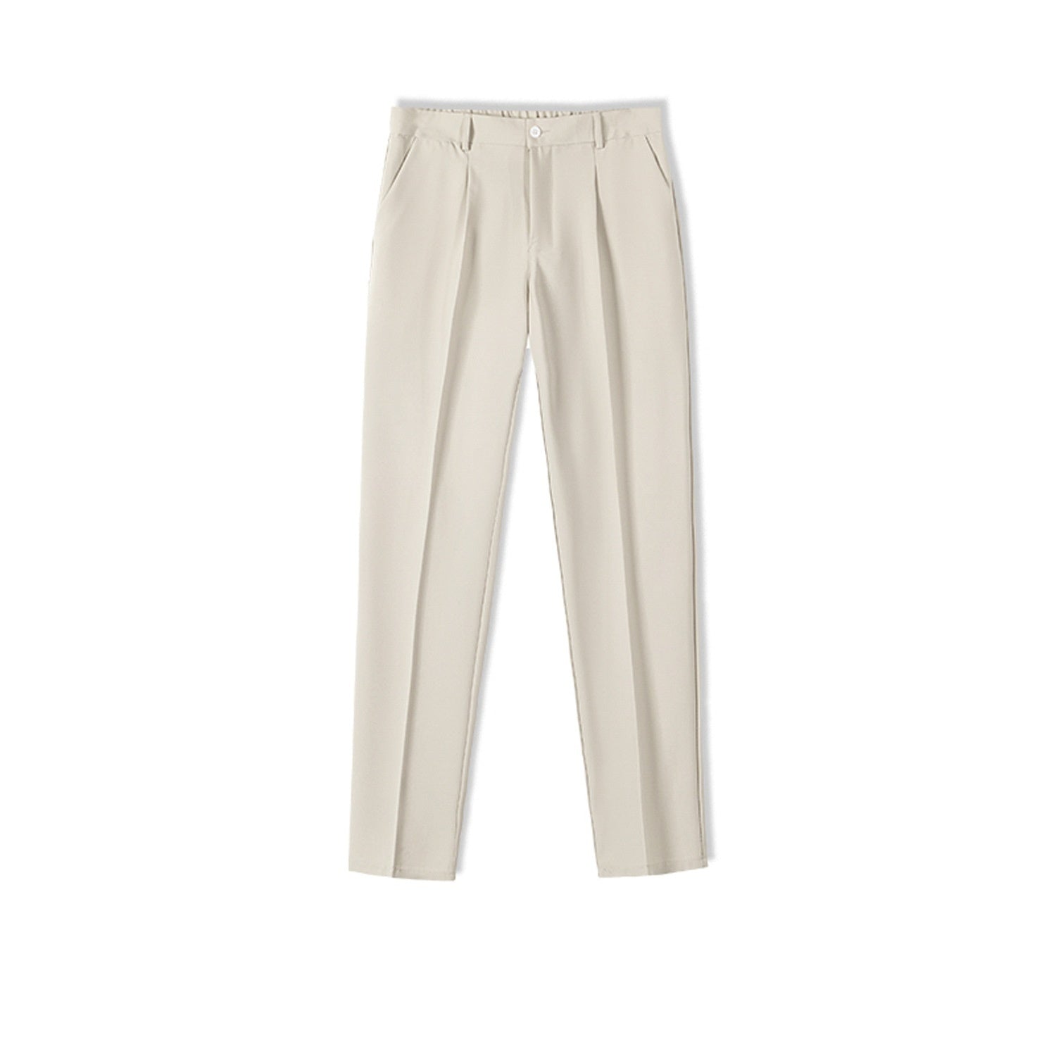 Business Style High Nd Drapey Dress Trousers For Men