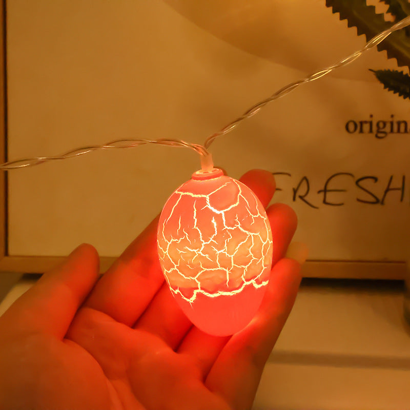 Easter LED Light-Up Cracked Egg Decorations – Glowing Easter Decor